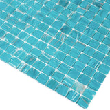 Apollo Tile Celestial Vivid Sky Blue 12-in x 12-in Glossy Glass Uniform Squares Floor and Wall Tile (20-sq. ft/ Carton)