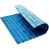 Apollo Tile Celestial Rich Electric Blue 12-in x 12-in Glossy Glass Uniform Squares Floor and Wall Tile (20-sq. ft/ Carton)