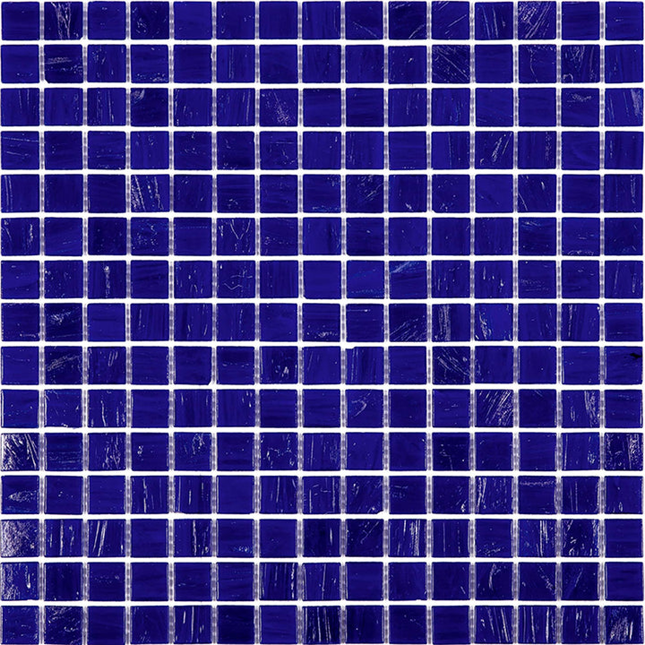 Apollo Tile Celestial Royal Blue 12-in x 12-in Glossy Glass Uniform Squares Floor and Wall Tile (20-sq. ft/ Carton)