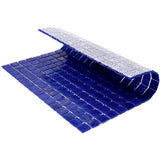 Apollo Tile Celestial Royal Blue 12-in x 12-in Glossy Glass Uniform Squares Floor and Wall Tile (20-sq. ft/ Carton)