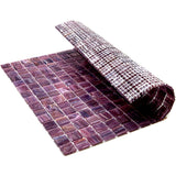 Apollo Tile Celestial Copper Rose Red 12-in x 12-in Glossy Glass Uniform Squares Floor and Wall Tile (20-sq. ft/ Carton)