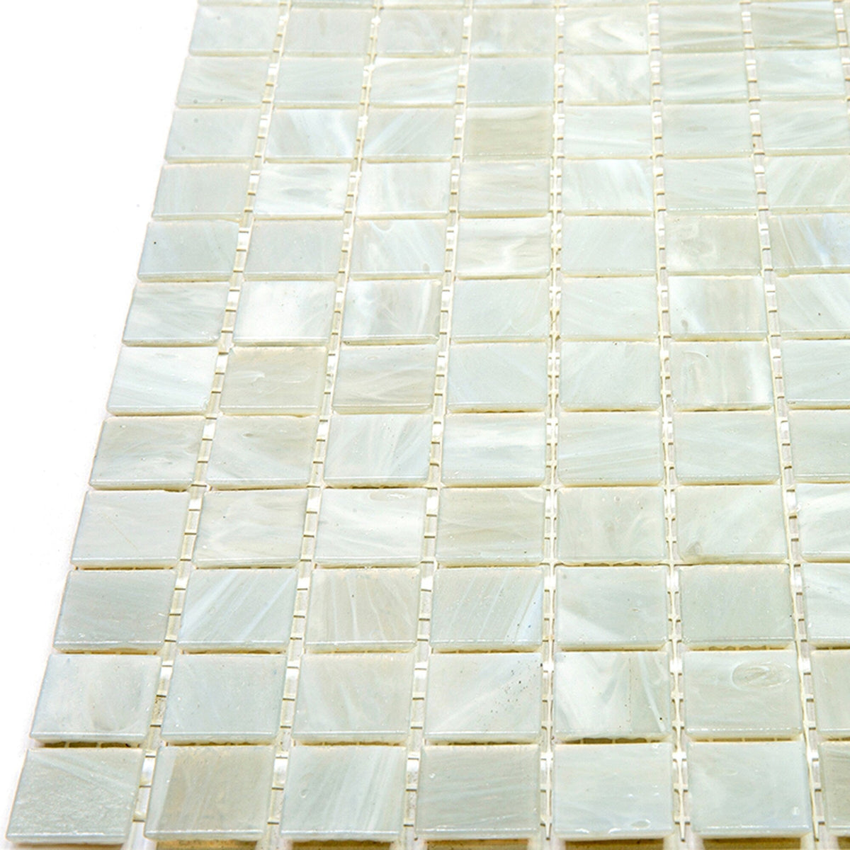 Apollo Tile Celestial Pastel Gray 12-in x 12-in Glossy Glass Uniform Squares Floor and Wall Tile (20-sq. ft/ Carton)
