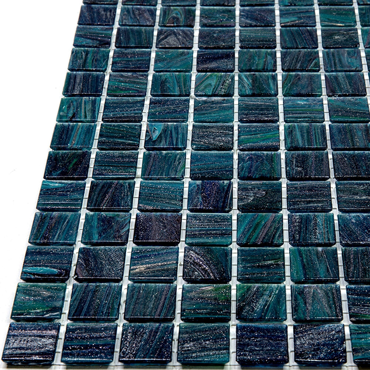 Apollo Tile Celestial Pine Green 12-in x 12-in Glossy Glass Uniform Squares Floor and Wall Tile (20-sq. ft/ Carton)