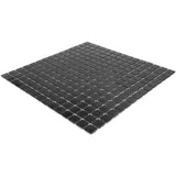 Apollo Tile Dune Black 12-in x 12-in Glossy Glass Uniform Squares Floor and Wall Tile (20-sq. ft/ Carton)