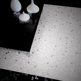 Apollo Tile Dune Black 12-in x 12-in Glossy Glass Uniform Squares Floor and Wall Tile (20-sq. ft/ Carton)