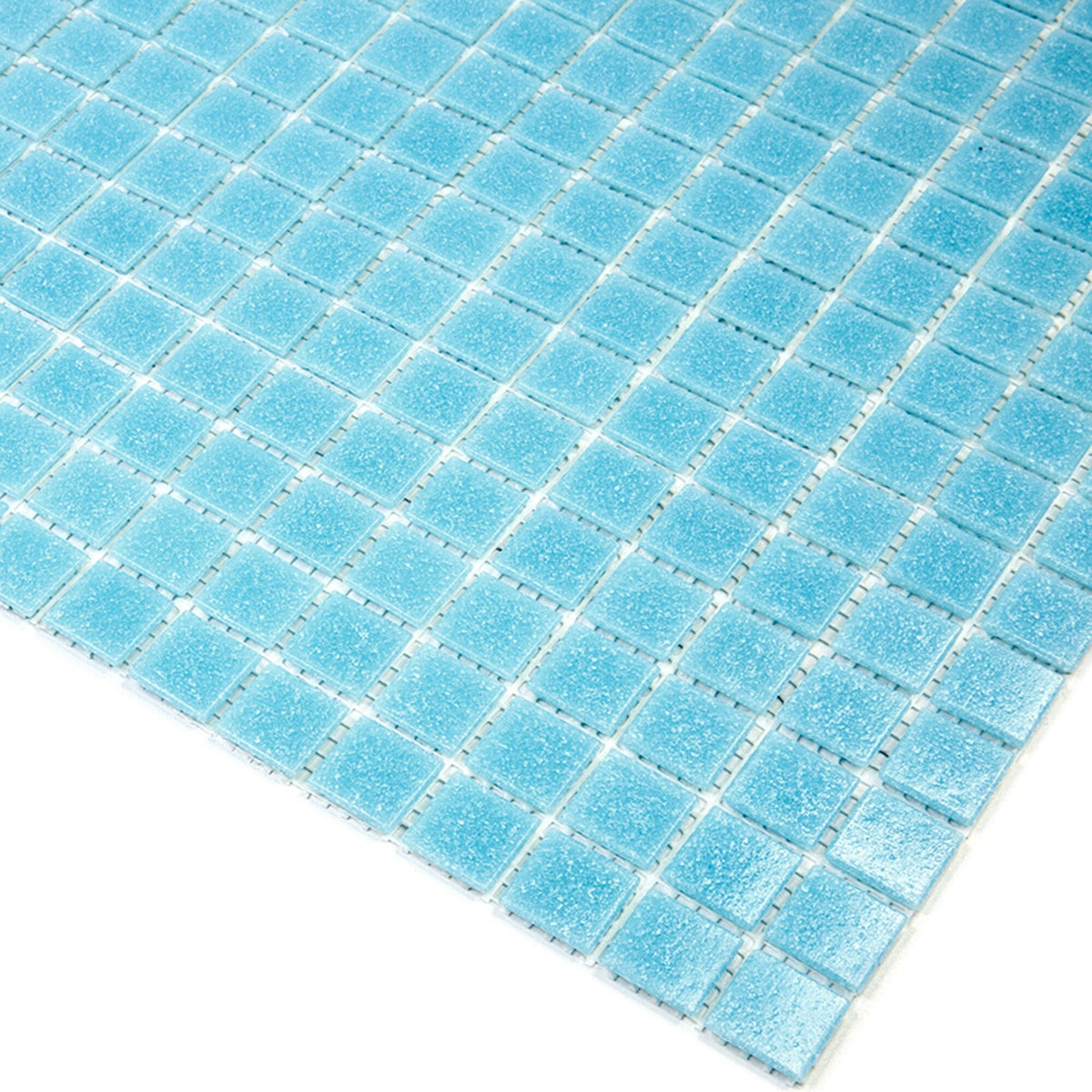 Apollo Tile Dune Cadet Blue 12-in x 12-in Glossy Glass Uniform Squares Floor and Wall Tile (20-sq. ft/ Carton)