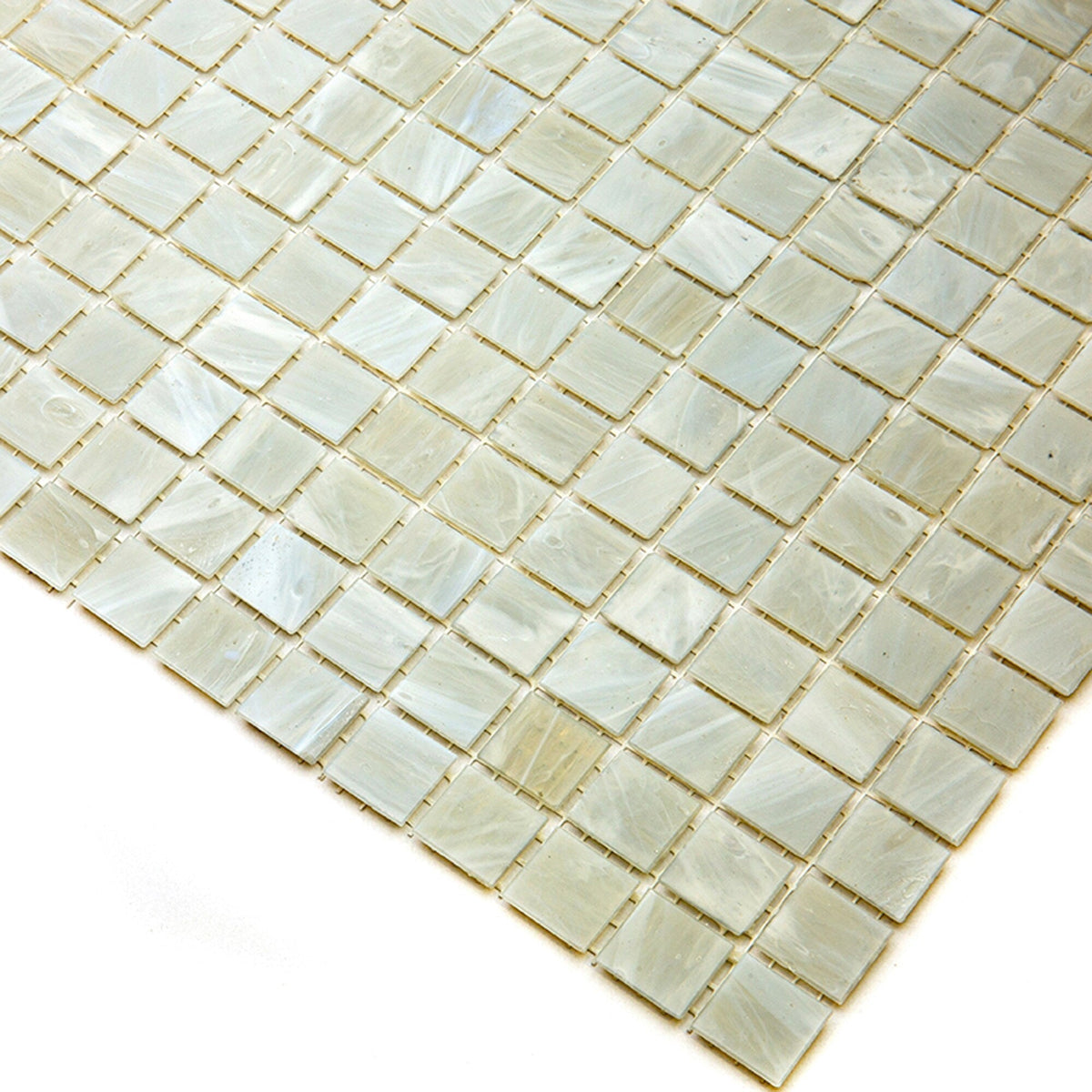 Apollo Tile Celestial Pastel Gray 12-in x 12-in Glossy Glass Uniform Squares Floor and Wall Tile (20-sq. ft/ Carton)