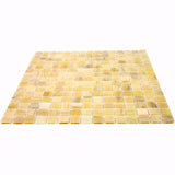 Apollo Tile Celestial Cream Beige 12-in x 12-in Glossy Glass Uniform Squares Floor and Wall Tile (20-sq. ft/ Carton)