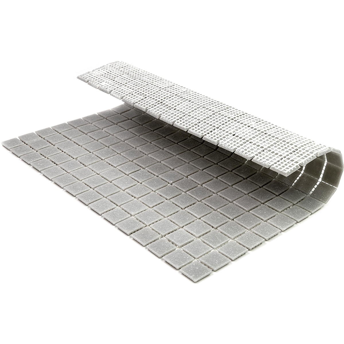Apollo Tile Dune Ice Gray 12-in x 12-in Glossy Glass Uniform Squares Floor and Wall Tile (20-sq. ft/ Carton)