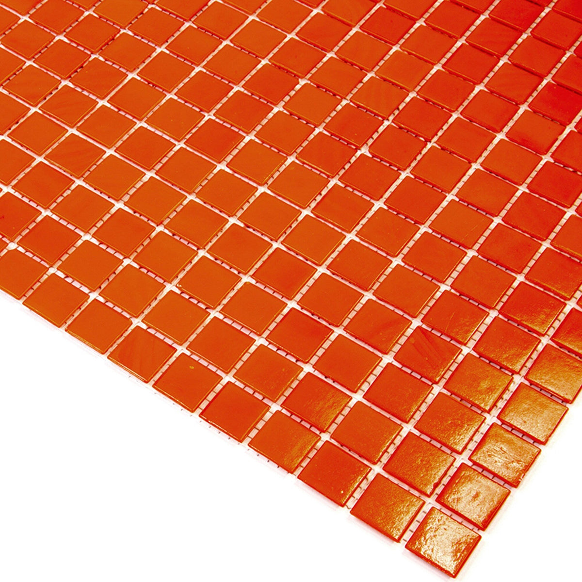 Apollo Tile Dune Scarlet Red 12-in x 12-in Glossy Glass Uniform Squares Floor and Wall Tile (20-sq. ft/ Carton)
