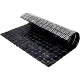 Apollo Tile Celestial Oil Black 12-in x 12-in Glossy Glass Uniform Squares Floor and Wall Tile (20-sq. ft/ Carton)