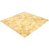 Apollo Tile Celestial Cream Beige 12-in x 12-in Glossy Glass Uniform Squares Floor and Wall Tile (20-sq. ft/ Carton)