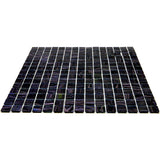 Apollo Tile Celestial Oil Black 12-in x 12-in Glossy Glass Uniform Squares Floor and Wall Tile (20-sq. ft/ Carton)