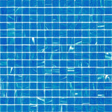Apollo Tile Celestial Dodger Blue 12-in x 12-in Glossy Glass Uniform Squares Floor and Wall Tile (20-sq. ft/ Carton)