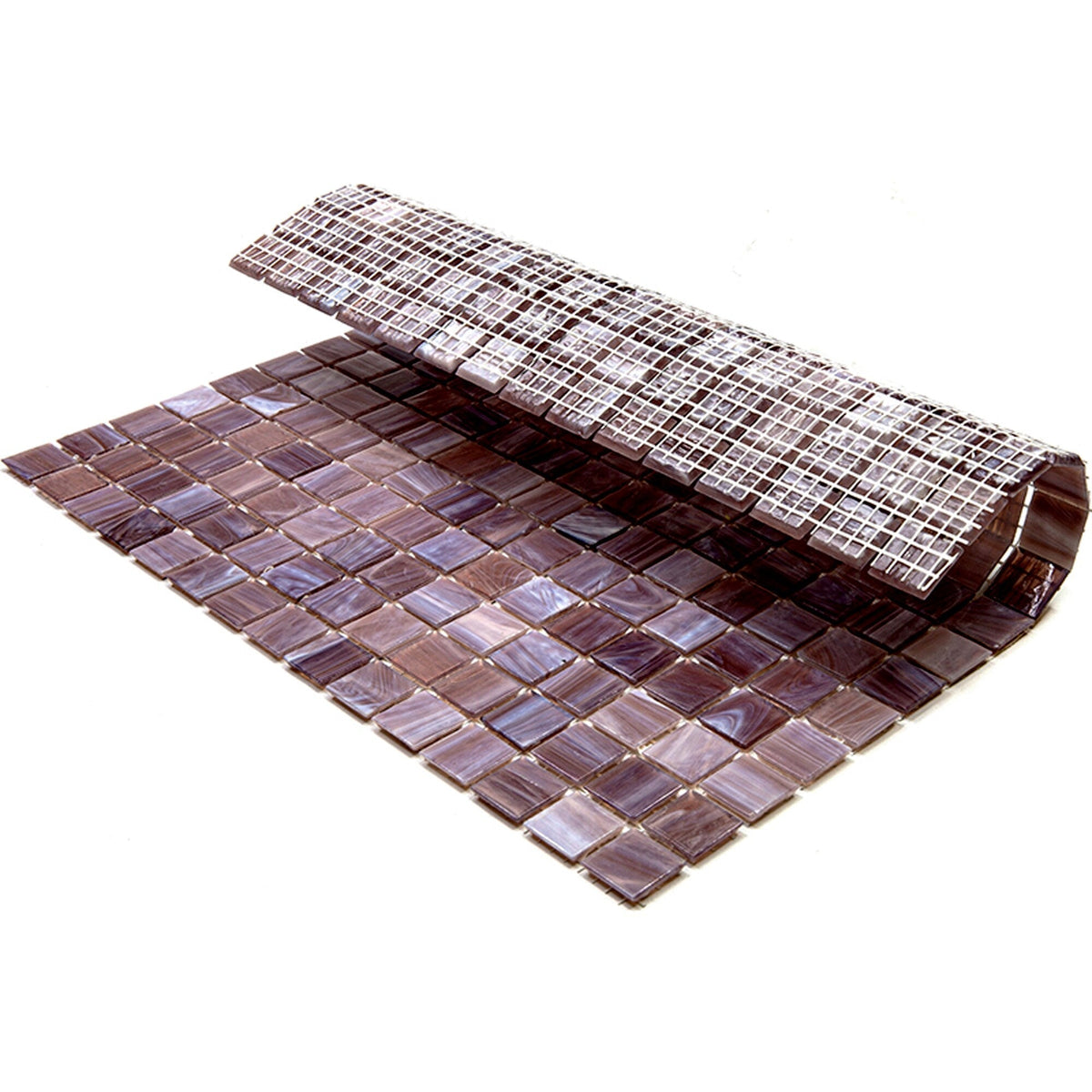 Apollo Tile Celestial Old Rose Red 12-in x 12-in Glossy Glass Uniform Squares Floor and Wall Tile (20-sq. ft/ Carton)