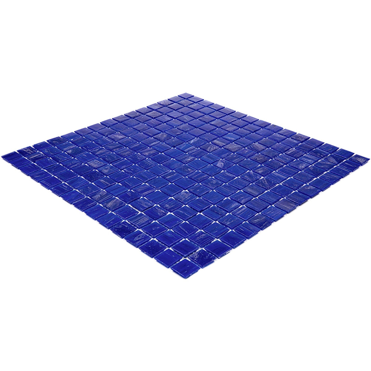 Apollo Tile Celestial Royal Blue 12-in x 12-in Glossy Glass Uniform Squares Floor and Wall Tile (20-sq. ft/ Carton)