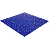 Apollo Tile Celestial Royal Blue 12-in x 12-in Glossy Glass Uniform Squares Floor and Wall Tile (20-sq. ft/ Carton)