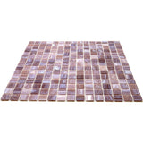 Apollo Tile Celestial Old Rose Red 12-in x 12-in Glossy Glass Uniform Squares Floor and Wall Tile (20-sq. ft/ Carton)
