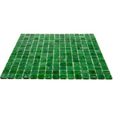 Apollo Tile Celestial Kelly Green 12-in x 12-in Glossy Glass Uniform Squares Floor and Wall Tile (20-sq. ft/ Carton)