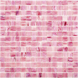 Apollo Tile Celestial Light Red 12-in x 12-in Glossy Glass Uniform Squares Floor and Wall Tile (20-sq. ft/ Carton)