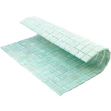 Apollo Tile Celestial Light Pistachio Green 12-in x 12-in Glossy Glass Uniform Squares Floor and Wall Tile (20-sq. ft/ Carton)