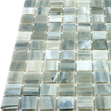 Apollo Tile Celestial Pearl Blue 12-in x 12-in Glossy Glass Uniform Squares Floor and Wall Tile (20-sq. ft/ Carton)