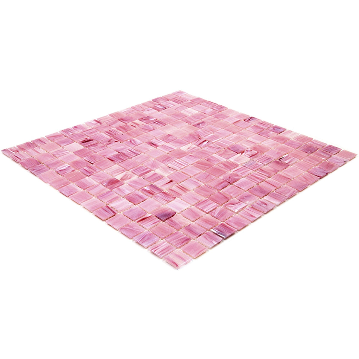 Apollo Tile Celestial Light Red 12-in x 12-in Glossy Glass Uniform Squares Floor and Wall Tile (20-sq. ft/ Carton)