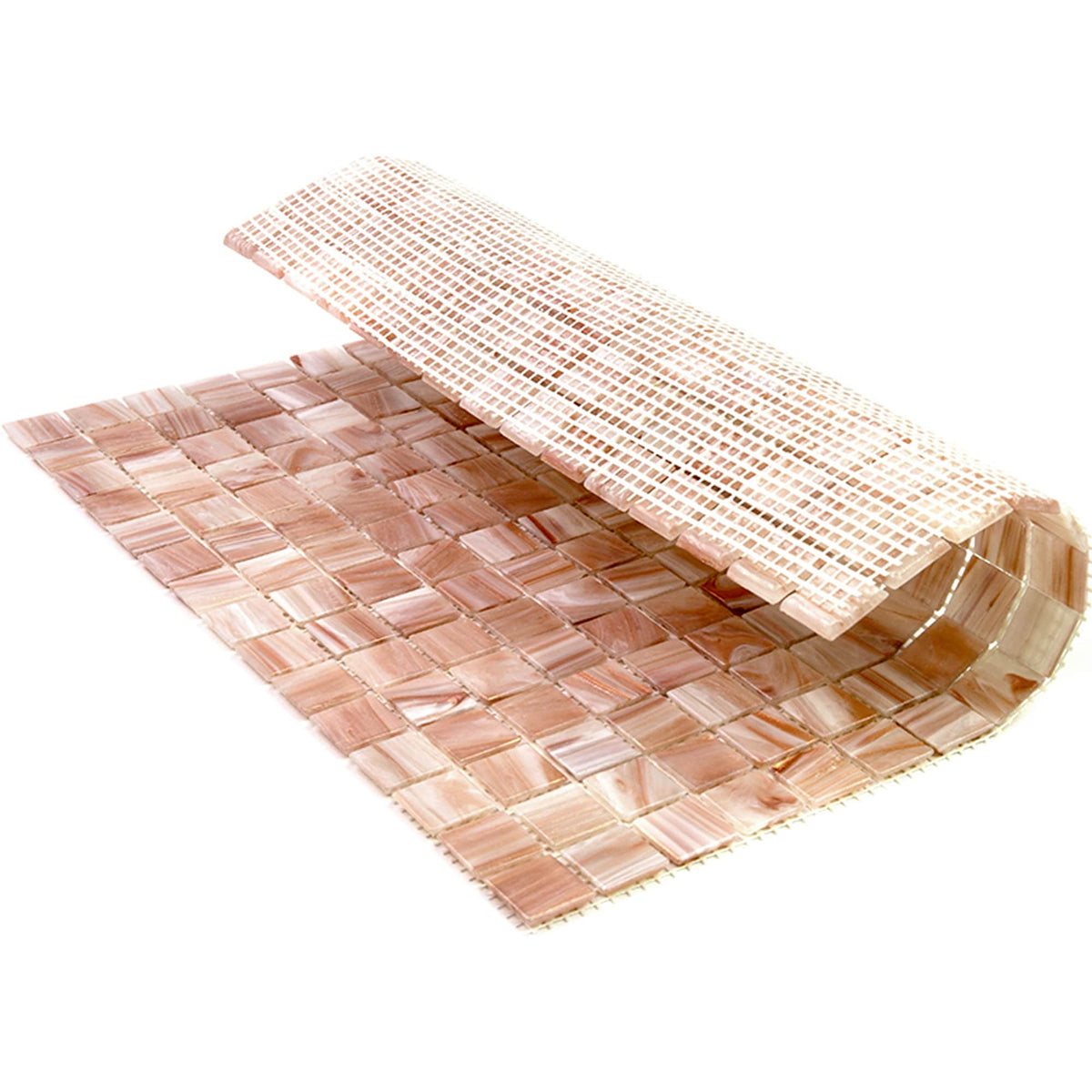 Apollo Tile Celestial Linen Beige 12-in x 12-in Glossy Glass Uniform Squares Floor and Wall Tile (20-sq. ft/ Carton)