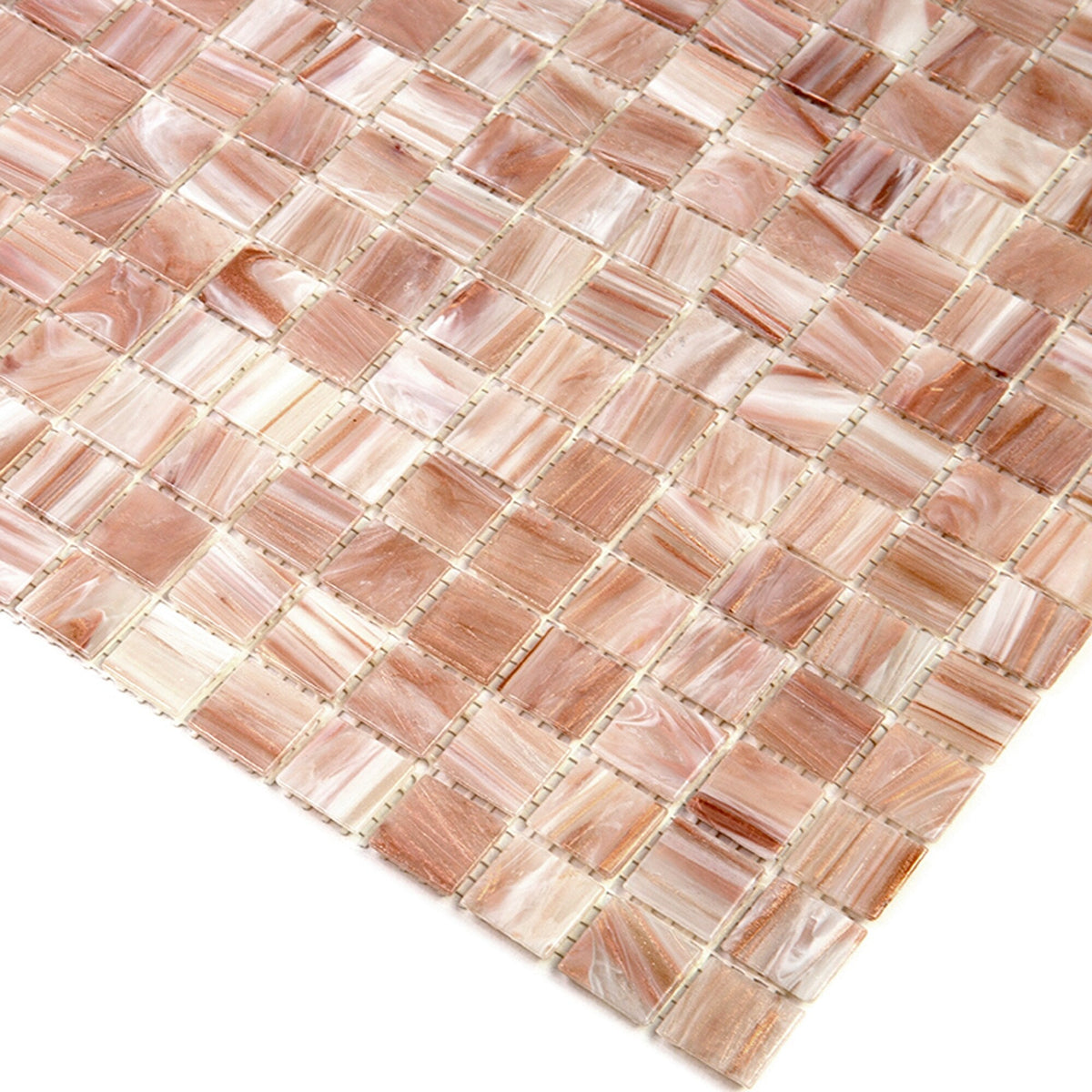 Apollo Tile Celestial Linen Beige 12-in x 12-in Glossy Glass Uniform Squares Floor and Wall Tile (20-sq. ft/ Carton)