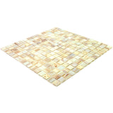 Apollo Tile Celestial Beige 12-in x 12-in Glossy Glass Uniform Squares Floor and Wall Tile (20-sq. ft/ Carton)