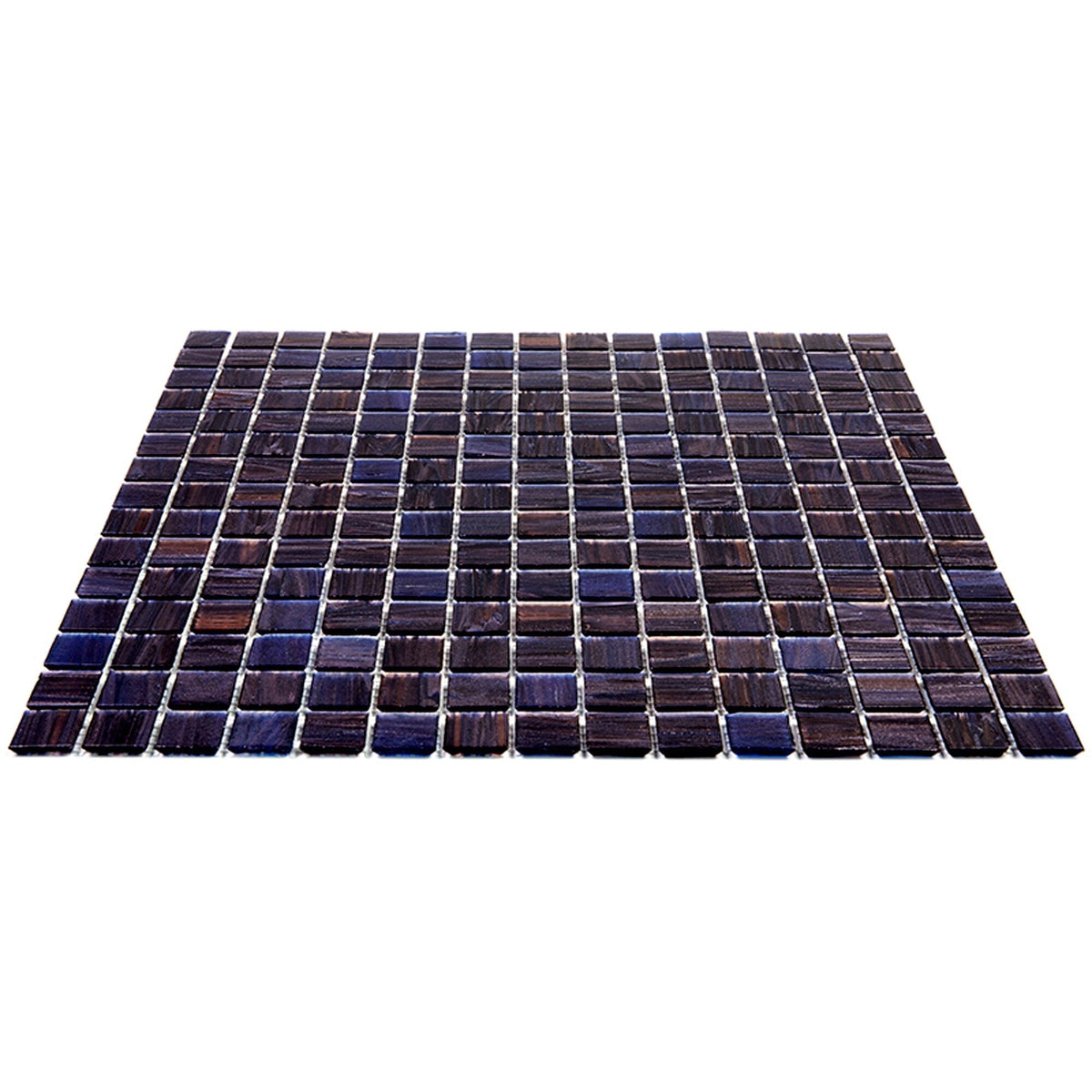 Apollo Tile Celestial Deep Indigo Blue 12-in x 12-in Glossy Glass Uniform Squares Floor and Wall Tile (20-sq. ft/ Carton)