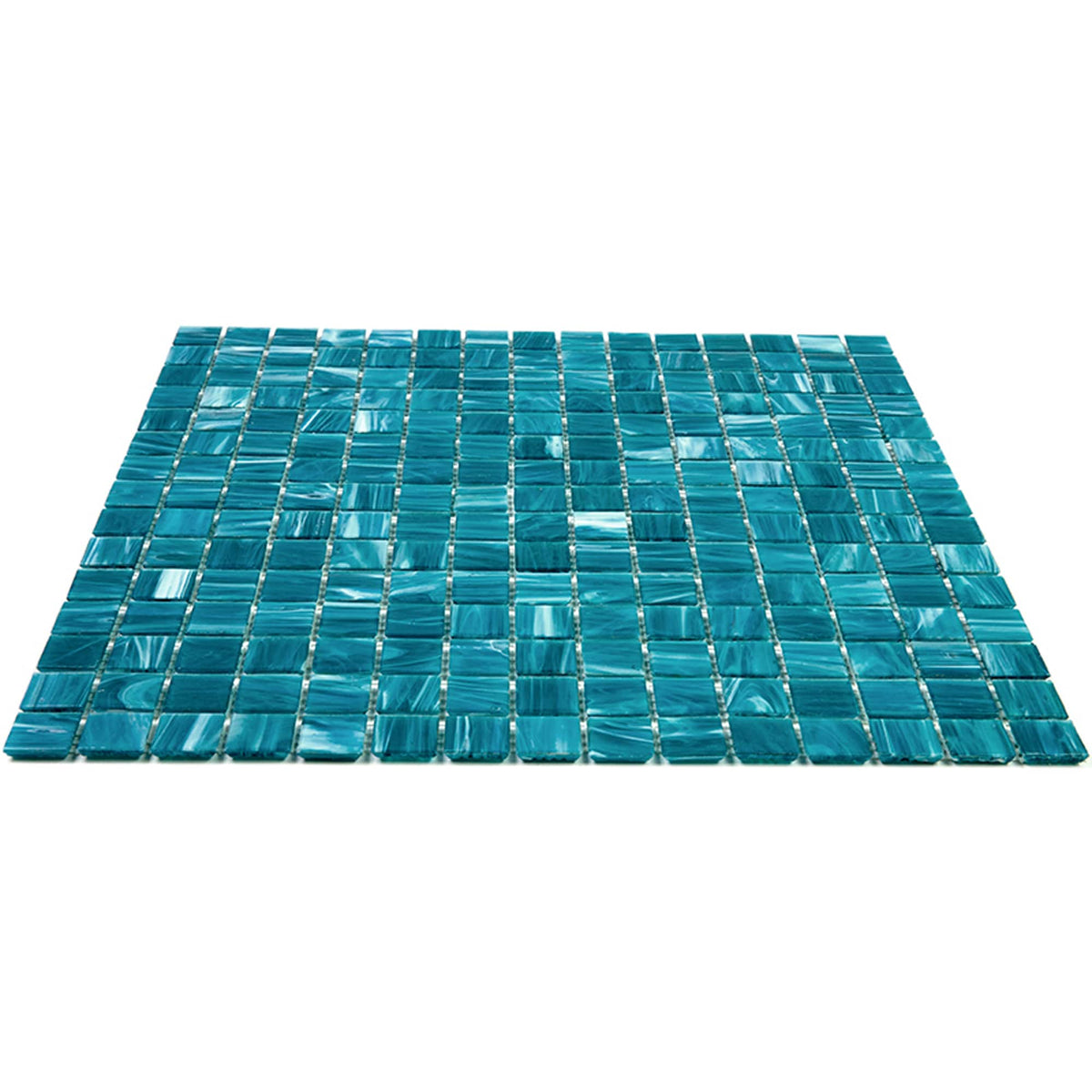 Apollo Tile Celestial Pacific Blue 12-in x 12-in Glossy Glass Uniform Squares Floor and Wall Tile (20-sq. ft/ Carton)