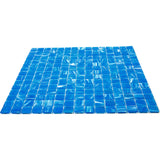 Apollo Tile Celestial Dodger Blue 12-in x 12-in Glossy Glass Uniform Squares Floor and Wall Tile (20-sq. ft/ Carton)