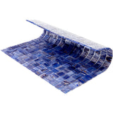 Apollo Tile Celestial Blue and White 12-in x 12-in Glossy Glass Uniform Squares Floor and Wall Tile (20-sq. ft/ Carton)