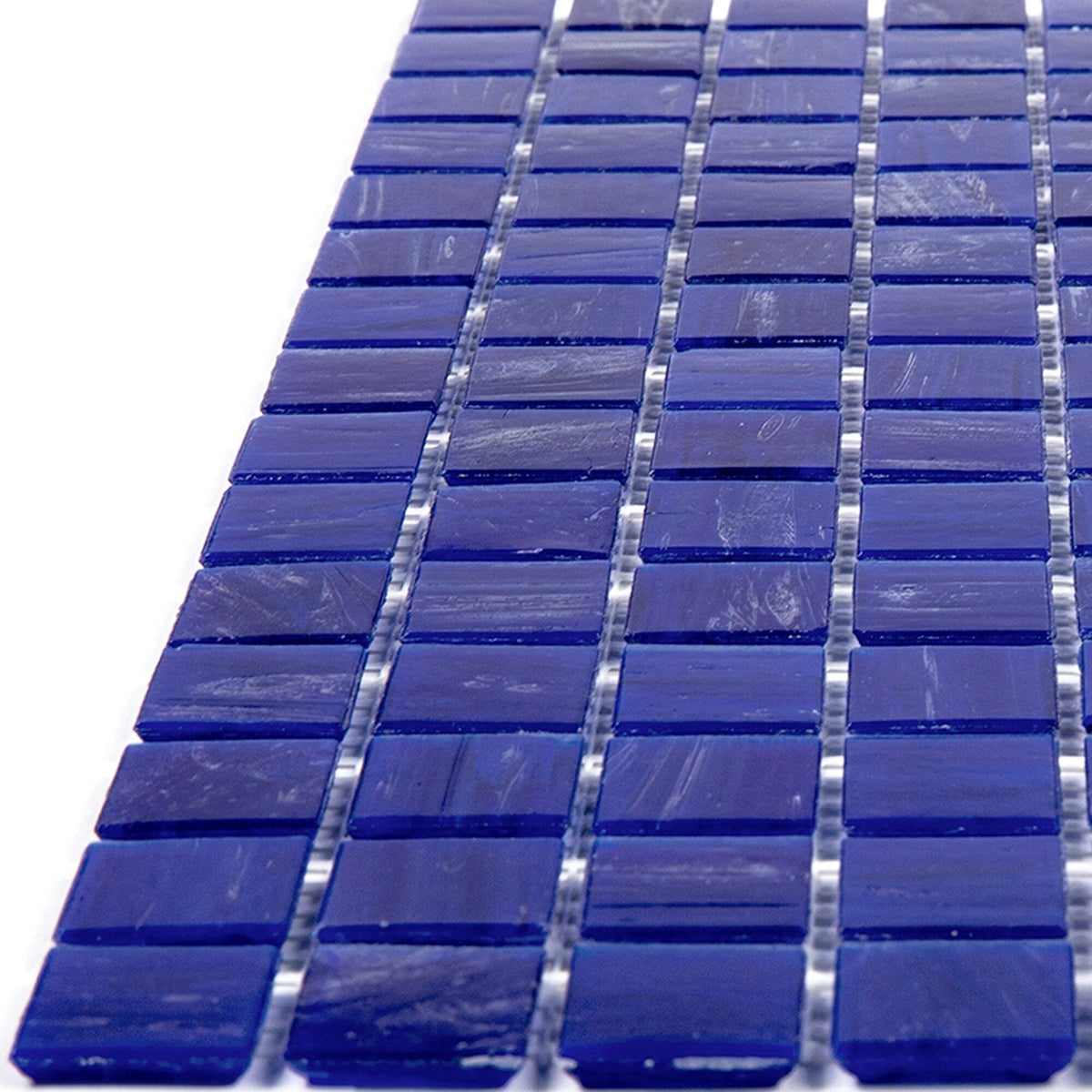 Apollo Tile Celestial Royal Blue 12-in x 12-in Glossy Glass Uniform Squares Floor and Wall Tile (20-sq. ft/ Carton)