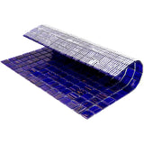 Apollo Tile Celestial Royal Blue and Gold 12-in x 12-in Glossy Glass Uniform Squares Floor and Wall Tile (20-sq. ft/ Carton)