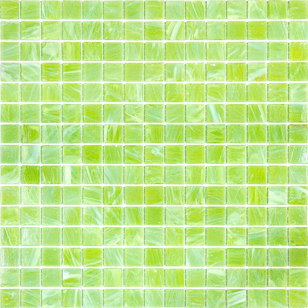 Apollo Tile Celestial Green Lizard 12-in x 12-in Glossy Glass Uniform Squares Floor and Wall Tile (20-sq. ft/ Carton)