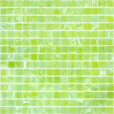 Apollo Tile Celestial Green Lizard 12-in x 12-in Glossy Glass Uniform Squares Floor and Wall Tile (20-sq. ft/ Carton)