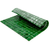 Apollo Tile Celestial Kelly Green 12-in x 12-in Glossy Glass Uniform Squares Floor and Wall Tile (20-sq. ft/ Carton)