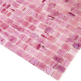 Apollo Tile Celestial Light Red 12-in x 12-in Glossy Glass Uniform Squares Floor and Wall Tile (20-sq. ft/ Carton)