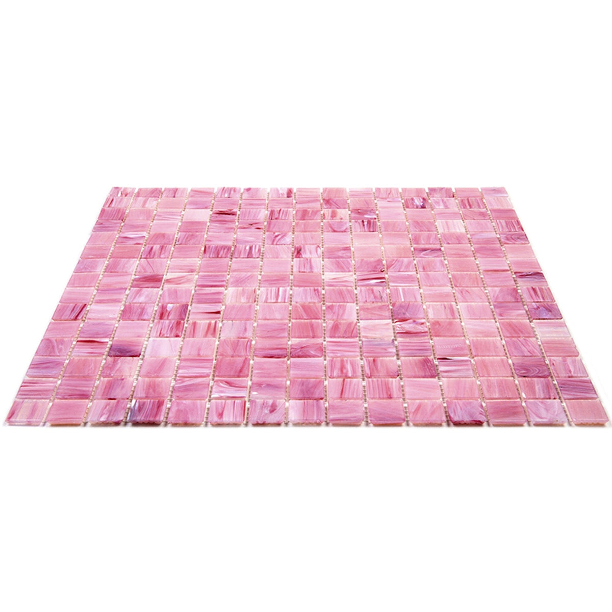 Apollo Tile Celestial Light Red 12-in x 12-in Glossy Glass Uniform Squares Floor and Wall Tile (20-sq. ft/ Carton)