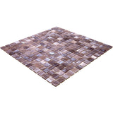 Apollo Tile Celestial Old Rose Red 12-in x 12-in Glossy Glass Uniform Squares Floor and Wall Tile (20-sq. ft/ Carton)