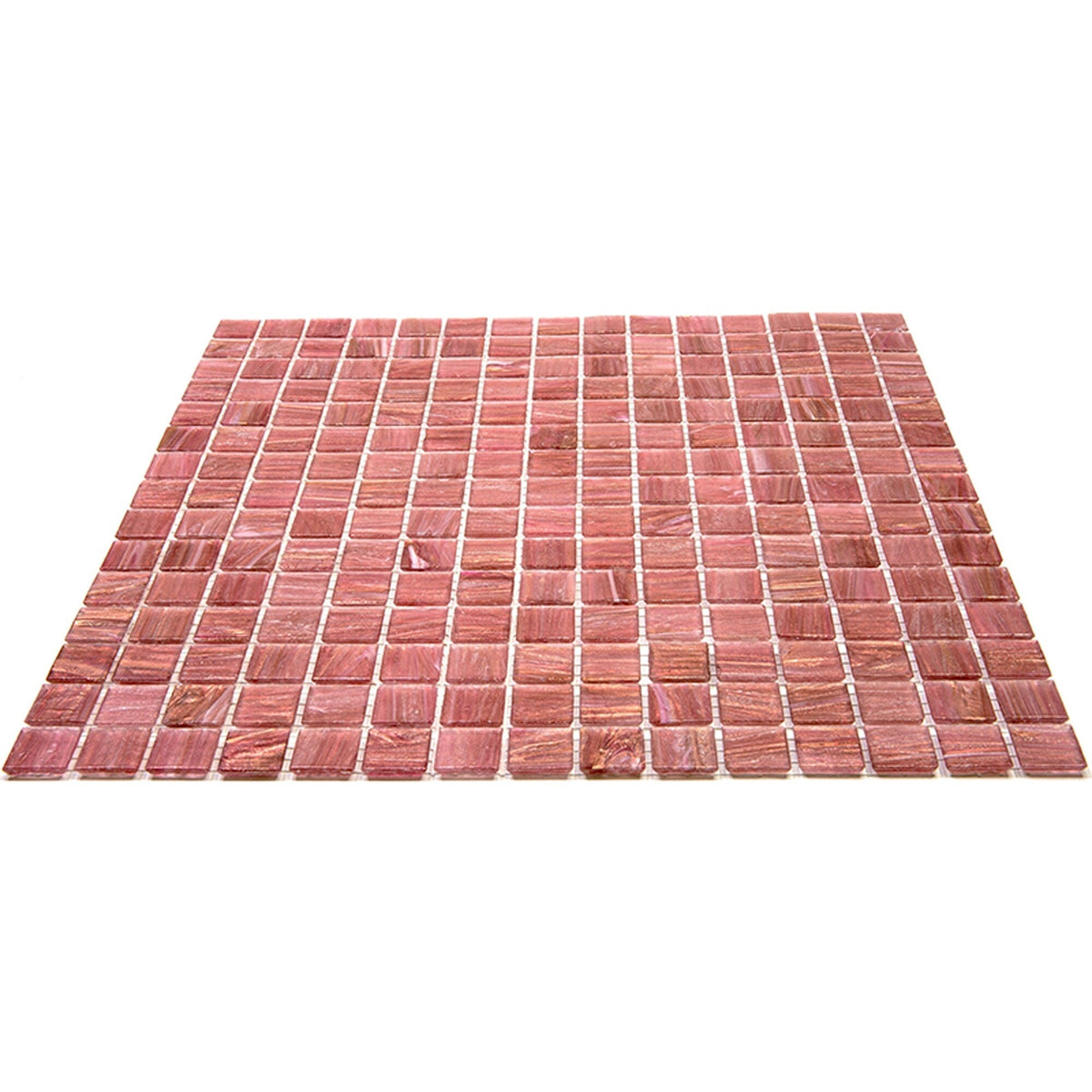 Apollo Tile Celestial Deep Indian Red 12-in x 12-in Glossy Glass Uniform Squares Floor and Wall Tile (20-sq. ft/ Carton)