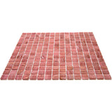 Apollo Tile Celestial Deep Indian Red 12-in x 12-in Glossy Glass Uniform Squares Floor and Wall Tile (20-sq. ft/ Carton)