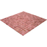 Apollo Tile Celestial Deep Indian Red 12-in x 12-in Glossy Glass Uniform Squares Floor and Wall Tile (20-sq. ft/ Carton)