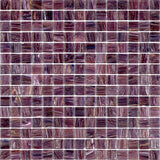Apollo Tile Celestial Copper Rose Red 12-in x 12-in Glossy Glass Uniform Squares Floor and Wall Tile (20-sq. ft/ Carton)