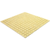Apollo Tile Dune Cream Beige 12-in x 12-in Glossy Glass Uniform Squares Floor and Wall Tile (20-sq. ft/ Carton)