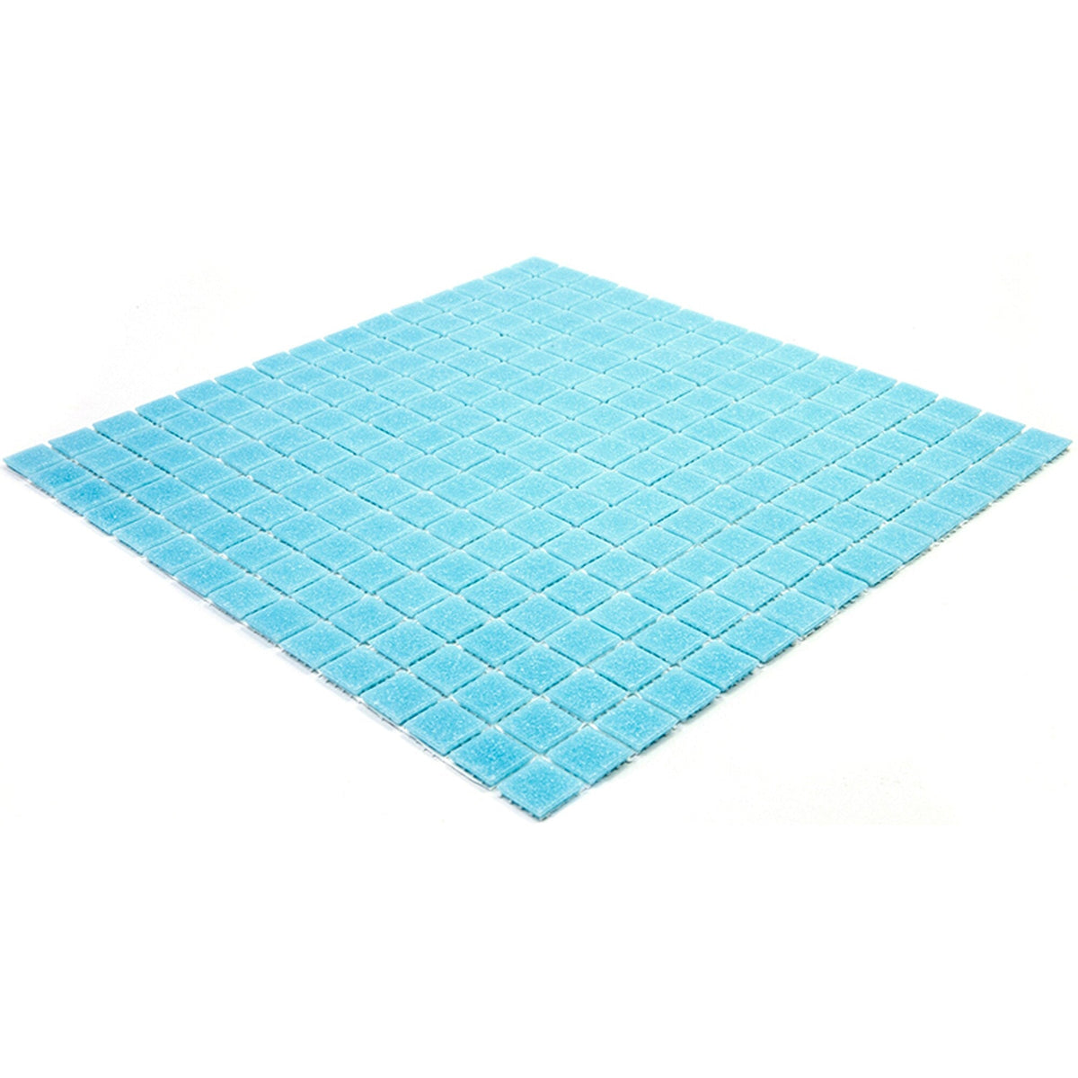 Apollo Tile Dune Cadet Blue 12-in x 12-in Glossy Glass Uniform Squares Floor and Wall Tile (20-sq. ft/ Carton)