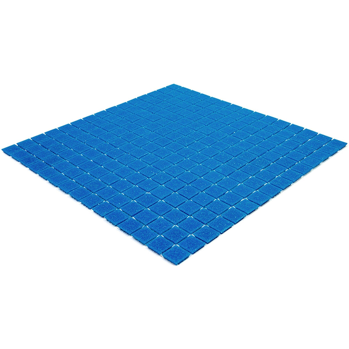 Apollo Tile Dune Azure Blue 12-in x 12-in Glossy Glass Uniform Squares Floor and Wall Tile (20-sq. ft/ Carton)