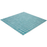 Apollo Tile Dune Blue-green 12-in x 12-in Glossy Glass Uniform Squares Floor and Wall Tile (20-sq. ft/ Carton)